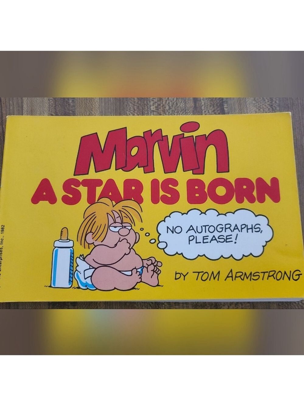 Vintage 1982 Marvin Comic A Star is Born by Tom Armstrong